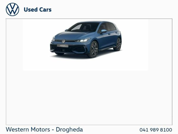 Volkswagen Golf Estate, Petrol, 2025, Blue