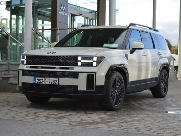 Hyundai Santa Fe SUV, Petrol Plug-in Hybrid, 2025, White