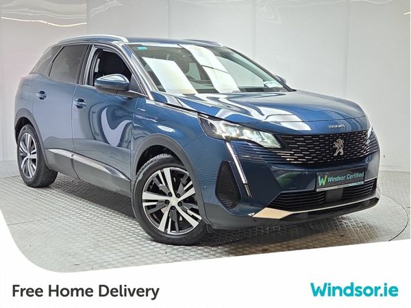 Peugeot 3008 MPV, Petrol Plug-in Hybrid, 2021, Blue