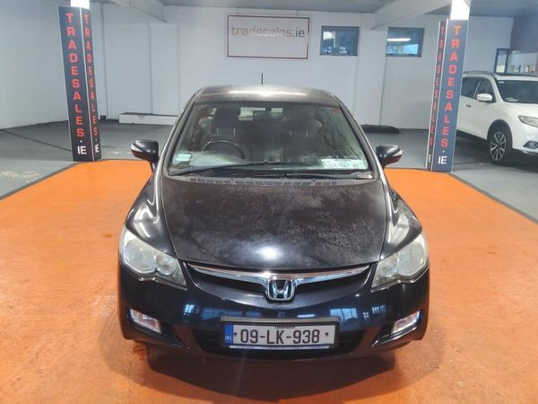 Honda Civic Saloon, Petrol Hybrid, 2009, Black