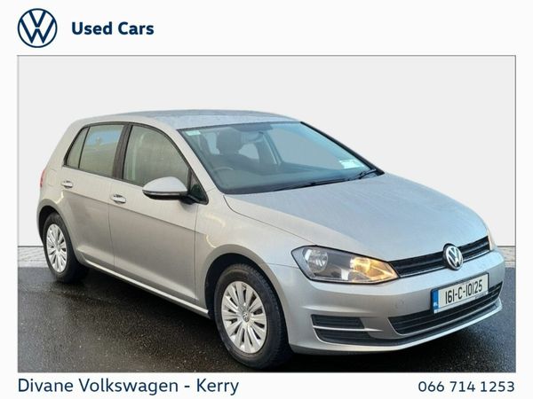 Volkswagen Golf Hatchback, Petrol, 2016, Silver