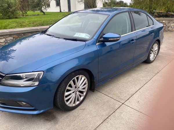 Volkswagen Jetta Saloon, Diesel, 2015, Blue