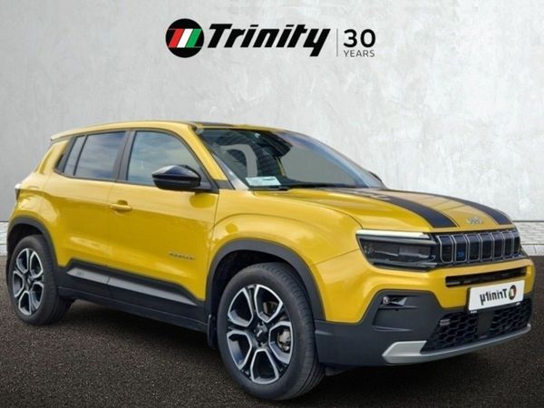 Jeep Avenger SUV, Electric, 2026, Yellow