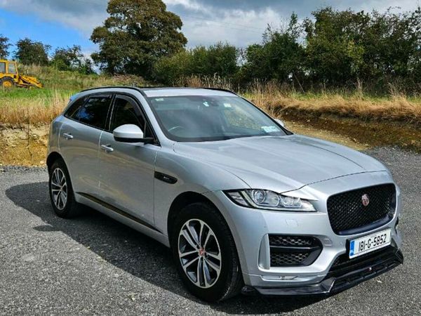 Jaguar F-Pace SUV, Diesel, 2018, Silver