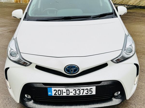 Toyota Prius MPV, Petrol Hybrid, 2020, White