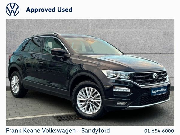Volkswagen T-Roc SUV, Petrol, 2022, Black