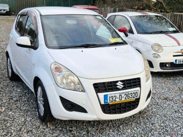 Suzuki Splash Hatchback, Petrol, 2013, White