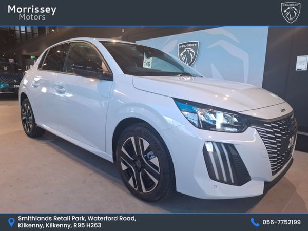 Peugeot 208 Hatchback, Petrol Hybrid, 2026, White