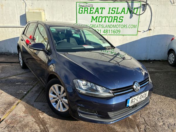 Volkswagen Golf Hatchback, Petrol, 2016, Blue