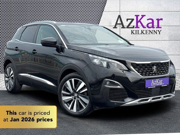 Peugeot 3008 Hatchback, Petrol, 2020, Black