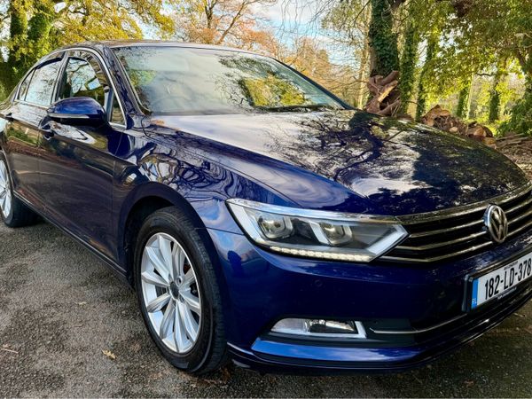 Volkswagen Passat Saloon, Diesel, 2018, Blue
