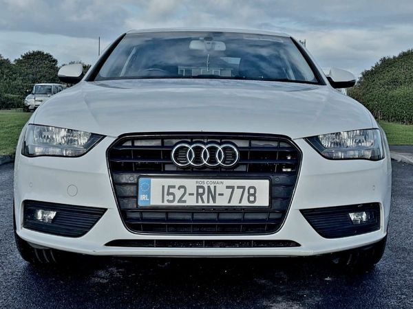 Audi A4 Saloon, Diesel, 2015, White