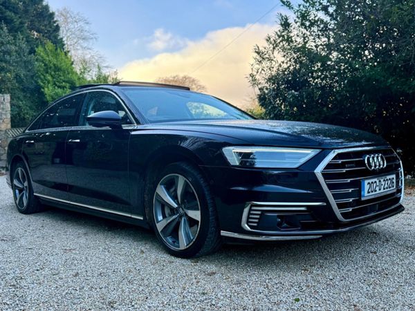Audi A8 Saloon, Petrol Plug-in Hybrid, 2020, Black