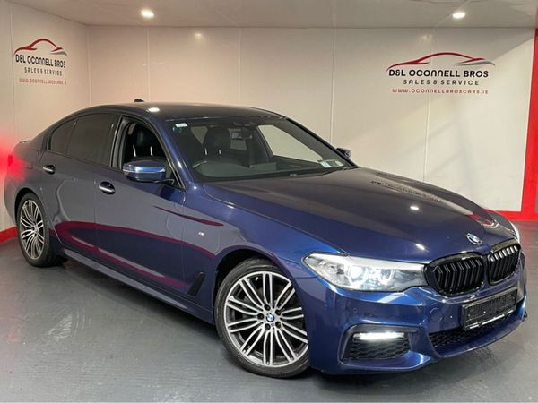BMW 5-Series Saloon, Diesel, 2018, Blue