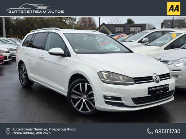 Volkswagen Golf Estate, Petrol, 2014, White