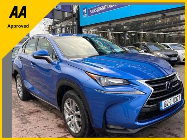Lexus NX SUV, Petrol Hybrid, 2016, Blue