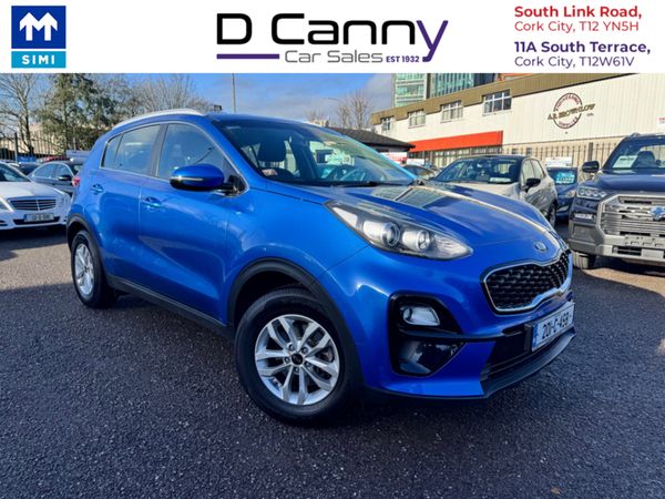 Kia Sportage MPV, Diesel, 2020, Blue