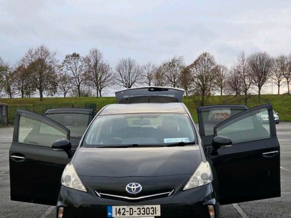 Toyota Prius MPV, Petrol Hybrid, 2014, Black