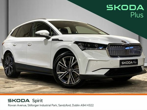 Skoda Enyaq SUV, Electric, 2022, White