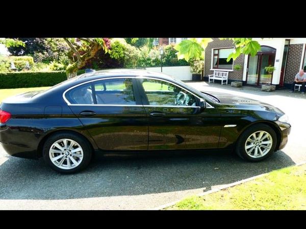 BMW 5-Series Saloon, Diesel, 2013, Black