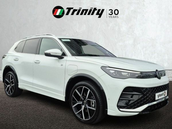 Volkswagen Tiguan SUV, Petrol Hybrid, 2024, White