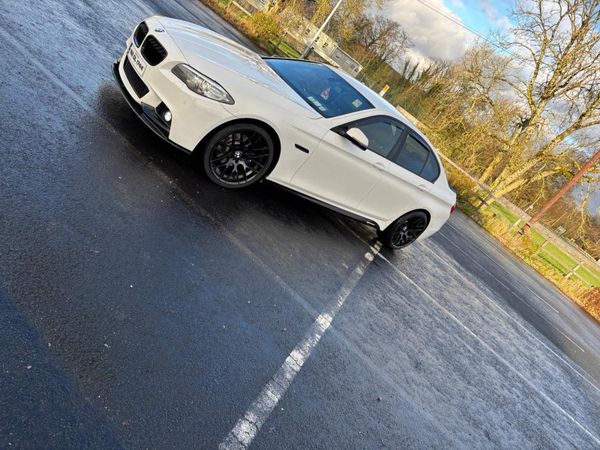 BMW 5-Series Saloon, Diesel, 2015, White