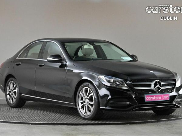 Mercedes-Benz C-Class Saloon, Petrol, 2015, Black