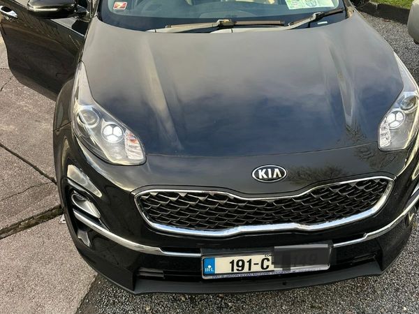 Kia Sportage SUV, Diesel, 2019, Black