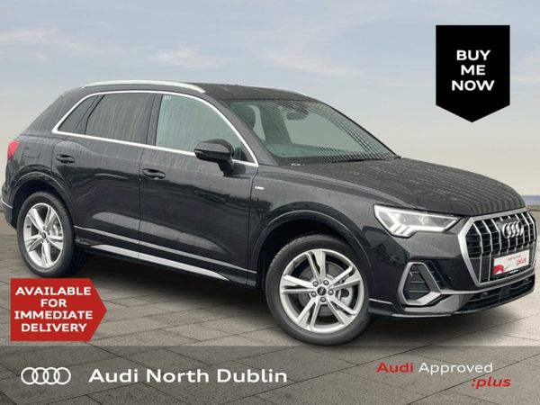 Audi Q3 SUV, Petrol Plug-in Hybrid, 2024, Black