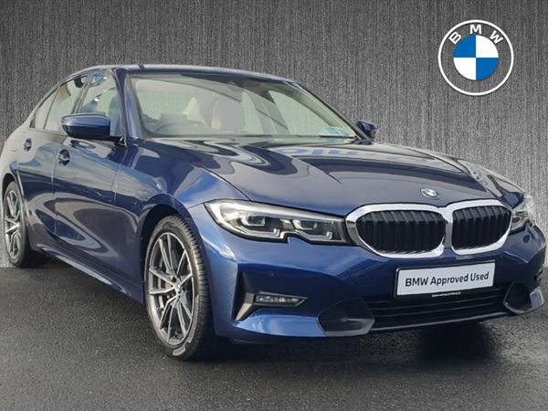BMW 3-Series Saloon, Petrol Plug-in Hybrid, 2020, Blue