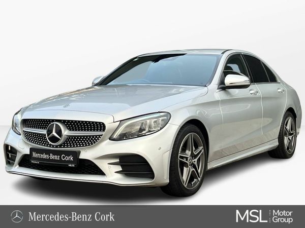 Mercedes-Benz C-Class Saloon, Diesel, 2021, Silver