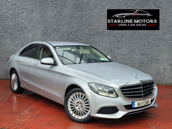 Mercedes-Benz C-Class Saloon, Diesel, 2016, Silver
