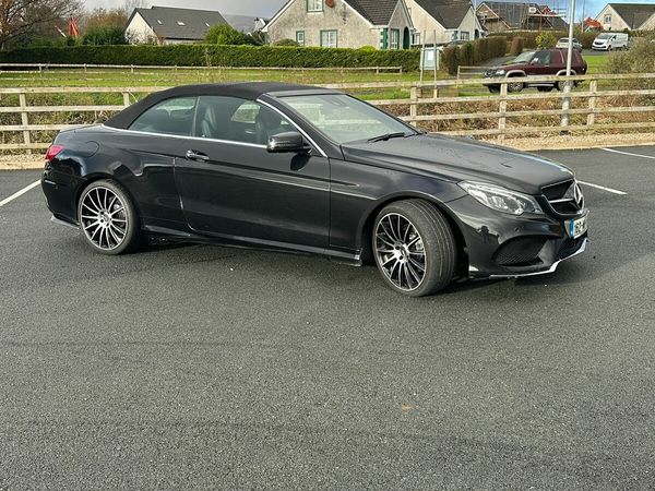 Mercedes-Benz E-Class Convertible, Diesel, 2016, Black