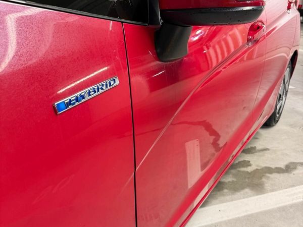 Honda Fit Hatchback, Petrol Hybrid, 2014, Red