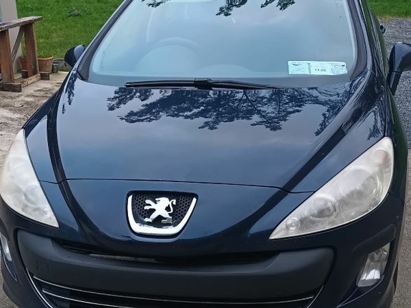 Peugeot 308 Hatchback, Diesel, 2009, Blue
