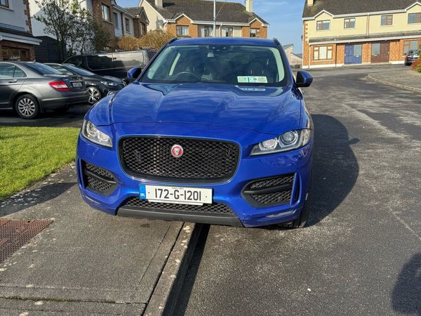 Jaguar F-Pace SUV, Diesel, 2017, Blue