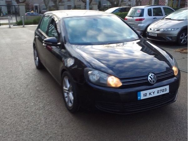 Volkswagen Golf Hatchback, Diesel, 2012, Black