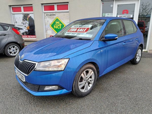 Skoda Fabia Hatchback, Petrol, 2021, Blue