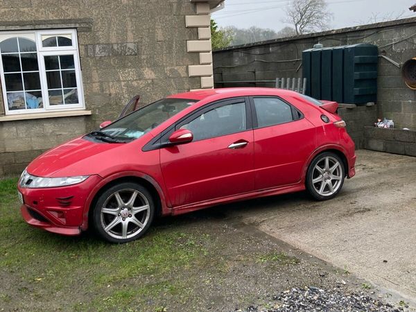 Honda Civic Hatchback, Petrol, 2007, Red
