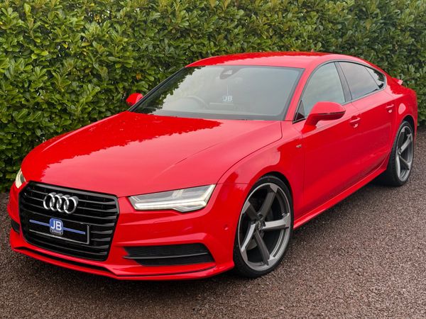 Audi A7 Hatchback, Diesel, 2016, Red