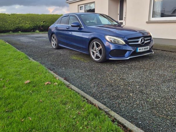 Mercedes-Benz C-Class Saloon, Diesel, 2018, Blue