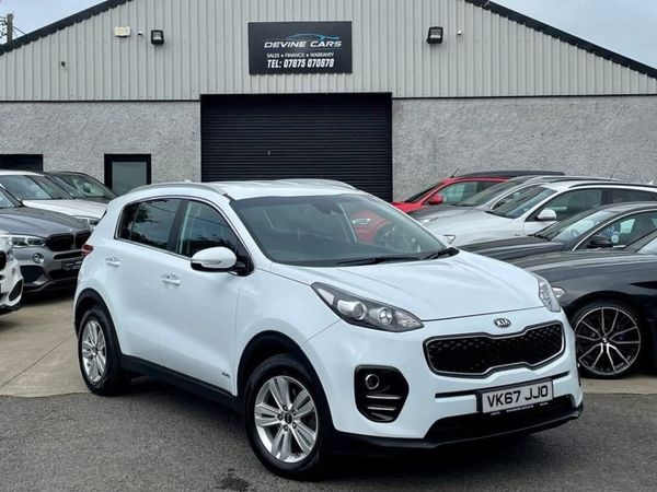 Kia Sportage SUV, Diesel, 2017, White