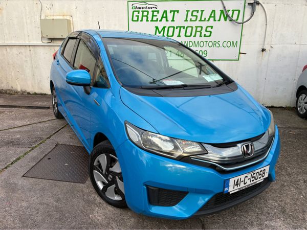 Honda Fit Hatchback, Petrol Hybrid, 2014, Blue