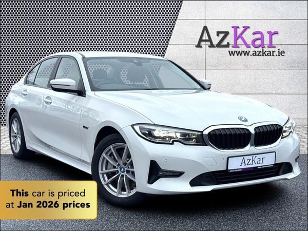 BMW 3-Series Saloon, Petrol Plug-in Hybrid, 2021, White