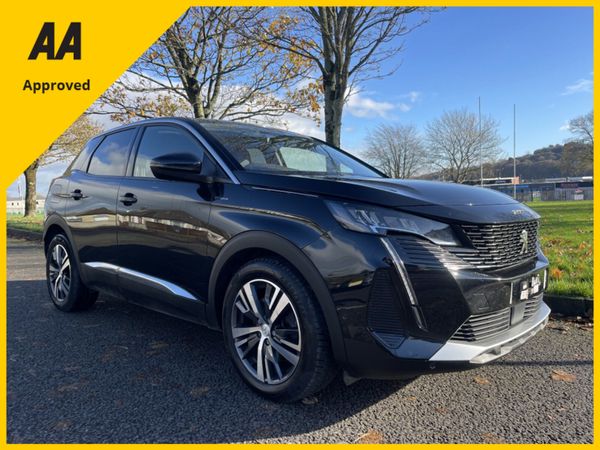 Peugeot 3008 SUV, Petrol Plug-in Hybrid, 2021, Black