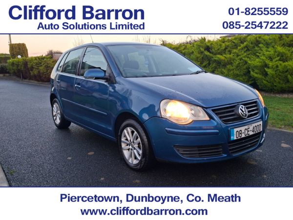 Volkswagen Polo Hatchback, Petrol, 2008, Blue