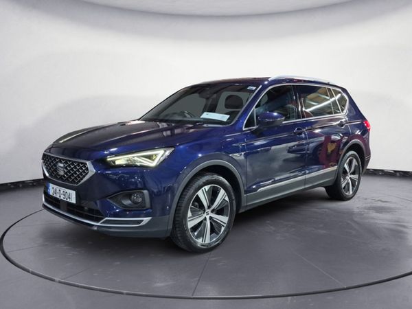 SEAT Tarraco Estate, Petrol Plug-in Hybrid, 2024, Blue