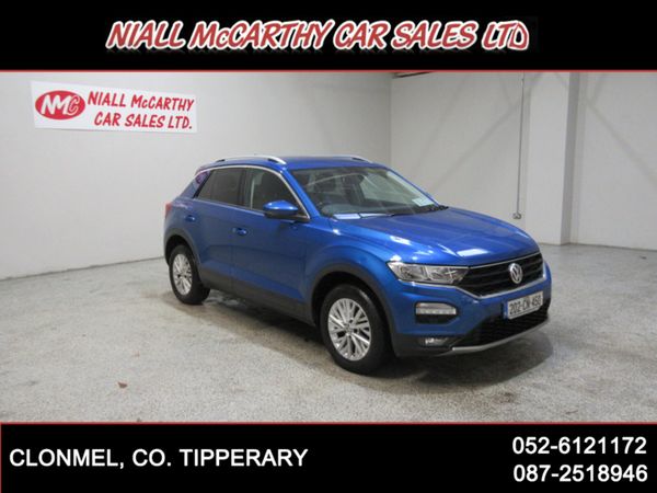 Volkswagen T-Roc SUV, Petrol, 2020, Blue