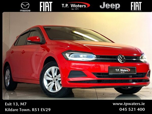 Volkswagen Polo Hatchback, Petrol, 2020, Red