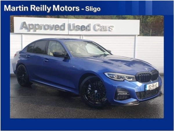 BMW 3-Series Saloon, Petrol Plug-in Hybrid, 2019, Blue